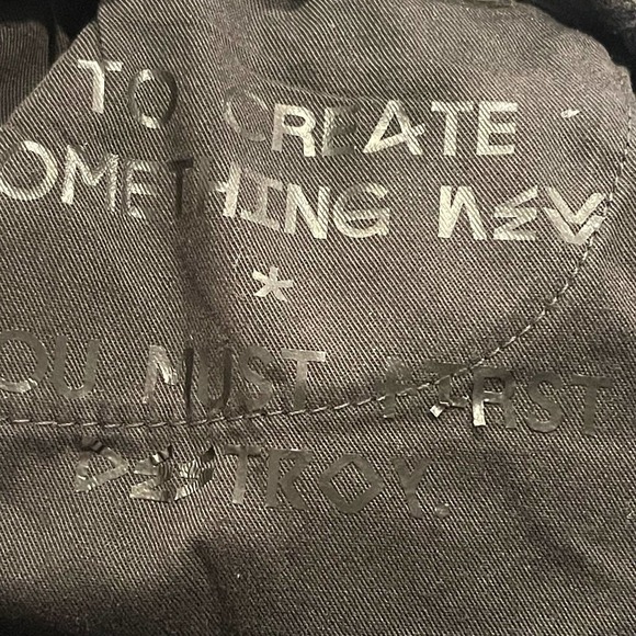 Unravel Project High Rise Lace Up Skinny Jeans in Black Women's Size 26 - Picture 9 of 13